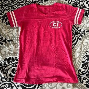 Women's Small Pink Catawba Island Tee